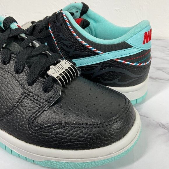 Nike Dunk Low Barber Shop SE GS 4.5Y 6W DN3351-001 - Picture 2 of 9